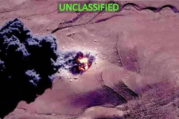 EEUU ataca más de 30 objetivos vinculados a ISIS* en Siria EEUU ataca más de 30 objetivos vinculados a ISIS* en Siria - Sputnik Mundo