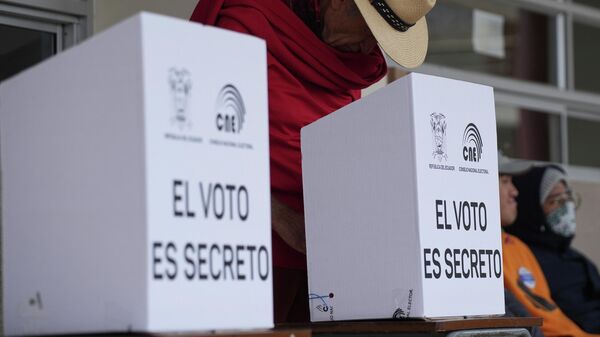 Elecciones en Ecuador. - Sputnik Mundo