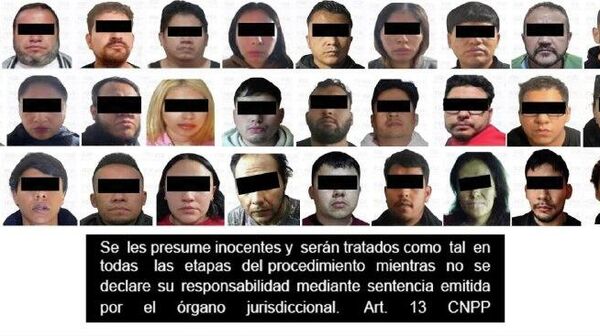 Fiscalía mexicana vincula a proceso a decenas de integrantes de célula del Cártel de Sinaloa - Sputnik Mundo