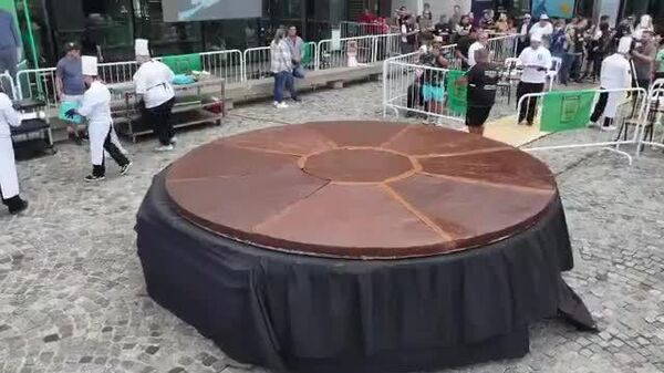 Un récord dulce: un postre de los más grandes vuelve a hacer historia en Argentina - Sputnik Mundo