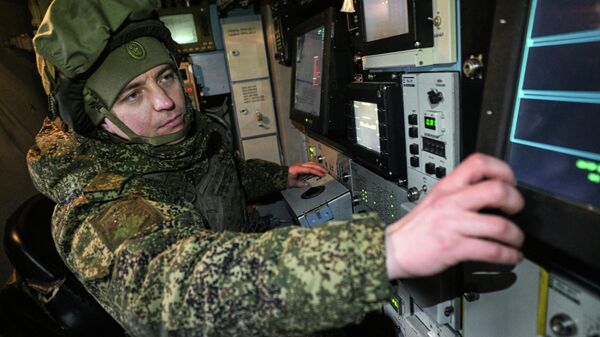 Soldado ruso en la zona de la operación militar especial  - Sputnik Mundo