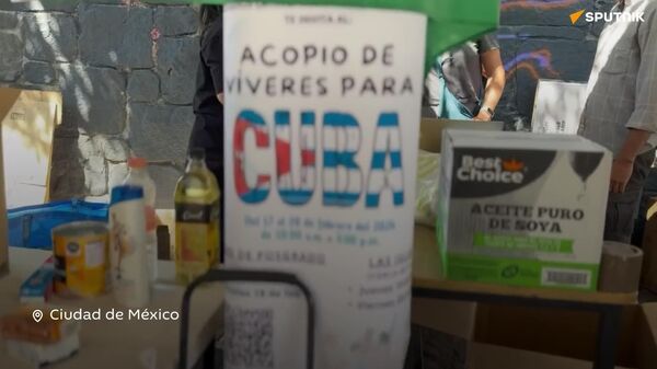 La solidaridad es el motor de los pueblos: estudiantes mexicanos unen fuerzas para ayudar a Cuba - Sputnik Mundo