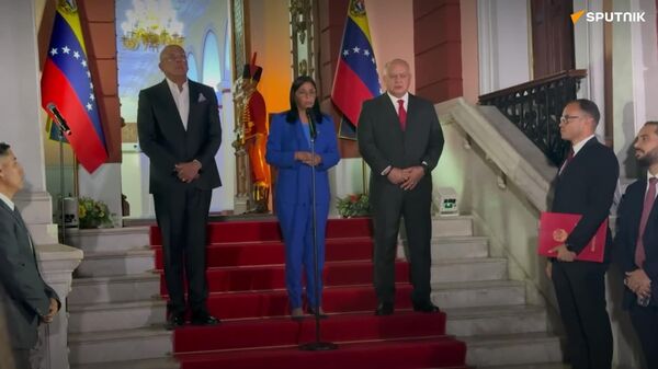 Delcy Rodríguez promulga la Ley de Amnistía tras su aprobación en la Asamblea Nacional de Venezuela - Sputnik Mundo