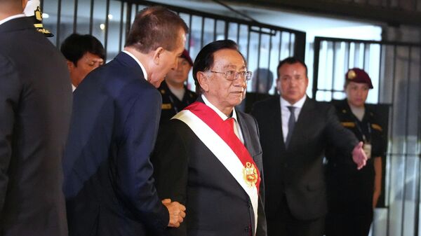 José María Balcázar, presidente de Perú - Sputnik Mundo