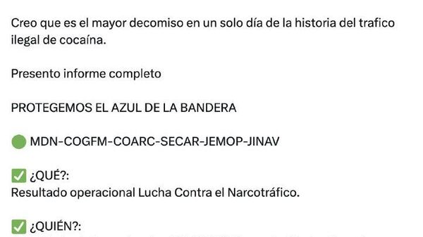Colombia incauta la mayor cantidad de cocaína en un solo día - Sputnik Mundo