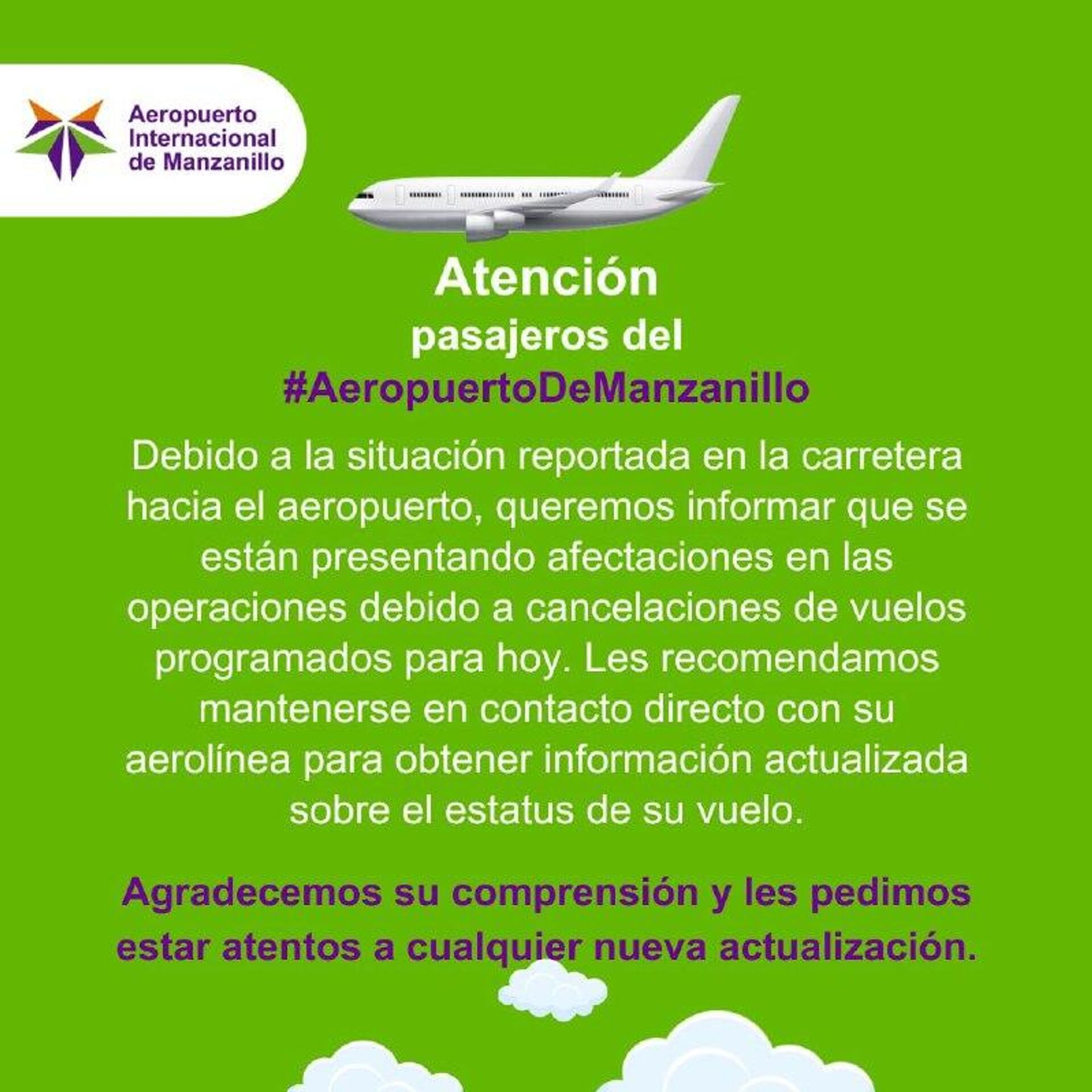 Aeropuertos del occidente mexicano toman medidas tras posible abatimiento del 'Mencho' - Sputnik Mundo, 1920, 22.02.2026