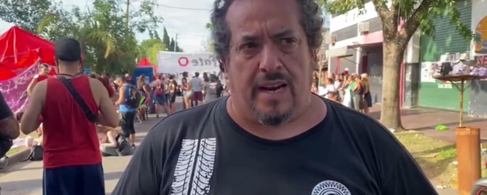 🪧 Trabajadores de FATE realizan festival para exigir la reapertura de la planta de neumáticos - Sputnik Mundo, 1920, 23.02.2026