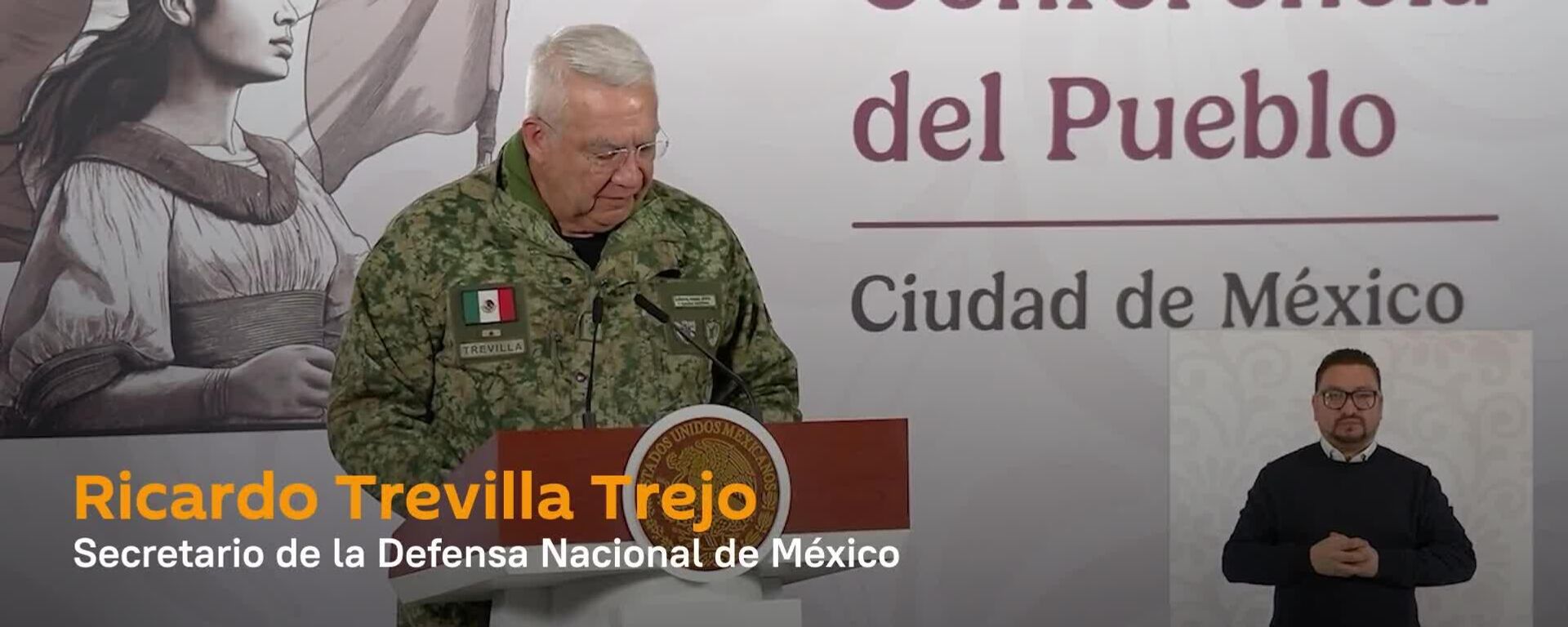 🪖 El Ejército mexicano narra a detalle cómo fue la captura de El Mencho - Sputnik Mundo, 1920, 23.02.2026