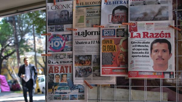 El Mencho - Sputnik Mundo