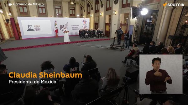 México confirma que todos los narcobloqueos ya fueron retirados tras operativo contra 'El Mencho' - Sputnik Mundo