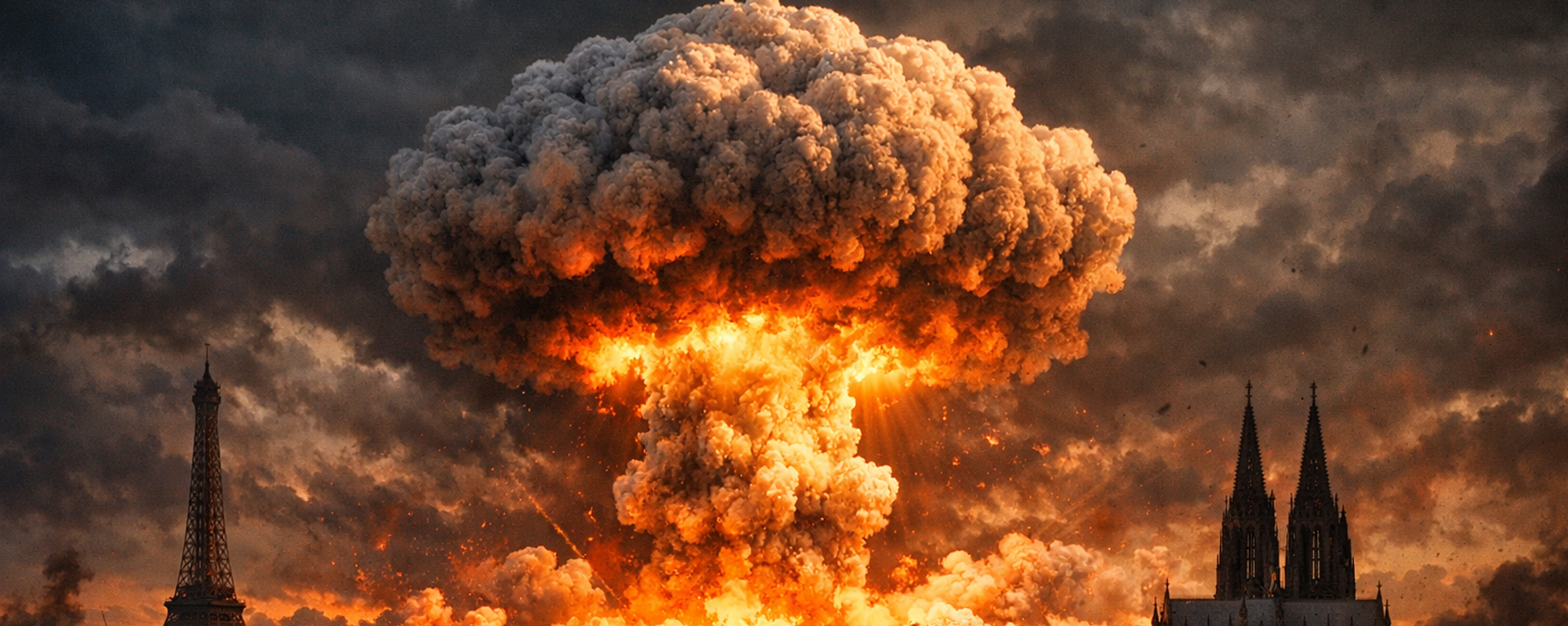 Una explosión nuclear en Europa (Imagen referencial) - Sputnik Mundo, 1920, 25.02.2026