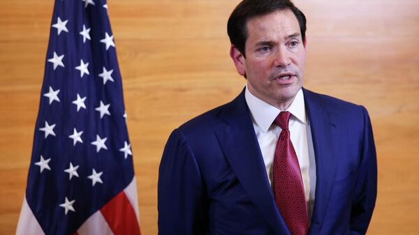 El secretario de Estado de Estados Unidos, Marco Rubio - Sputnik Mundo