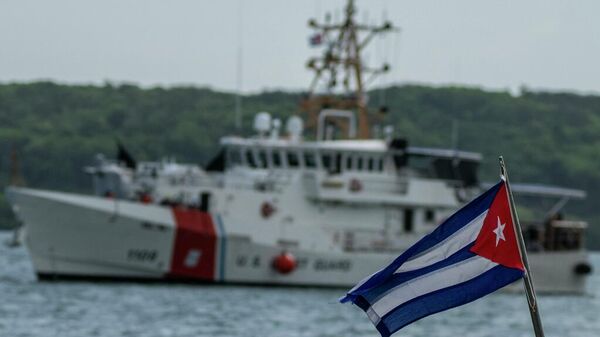 Una embarcación de la Patrulla Fronteriza cubana - Sputnik Mundo