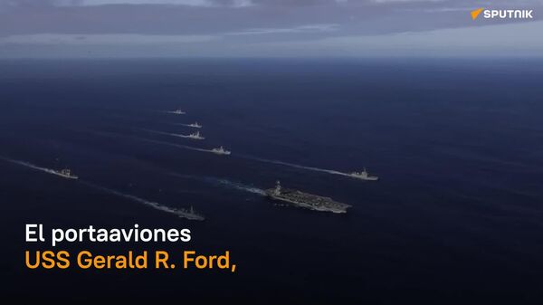 El portaaviones más poderoso de EEUU reporta varios problemas de plomería - Sputnik Mundo