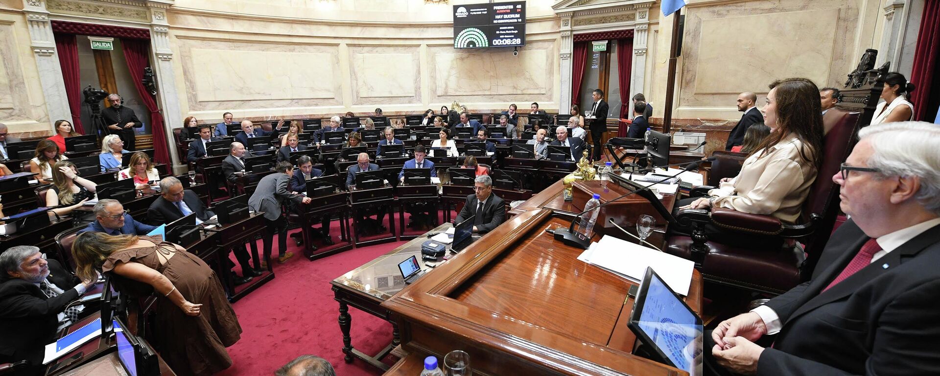 Senado de Argentina - Sputnik Mundo, 1920, 27.02.2026