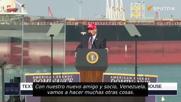 Trump: Vamos a refinar petróleo venezolano en EEUU y a exportarlo a todo el mundo - Sputnik Mundo