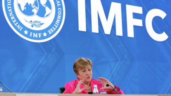 Kristalina Georgieva, directora del FMI - Sputnik Mundo