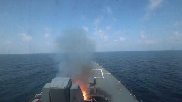 Comando Central de Estados Unidos publica video del ataque contra Irán - Sputnik Mundo