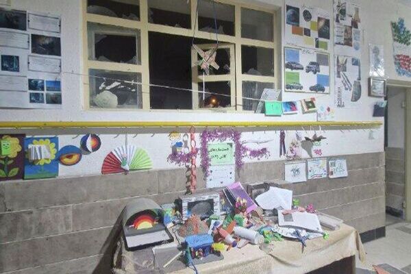 La escuela primaria Shaheed Mahallati, en Teherán, resultó dañada por ataques de EEUU e Israel - Sputnik Mundo