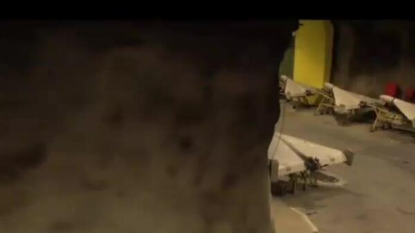 Los CGRI muestran su arsenal de drones ante ofensiva de EEUU e Israel - Sputnik Mundo