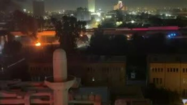 Se intensifican las protestas en Bagdad ante los ataques de EEUU e Israel contra Irán - Sputnik Mundo