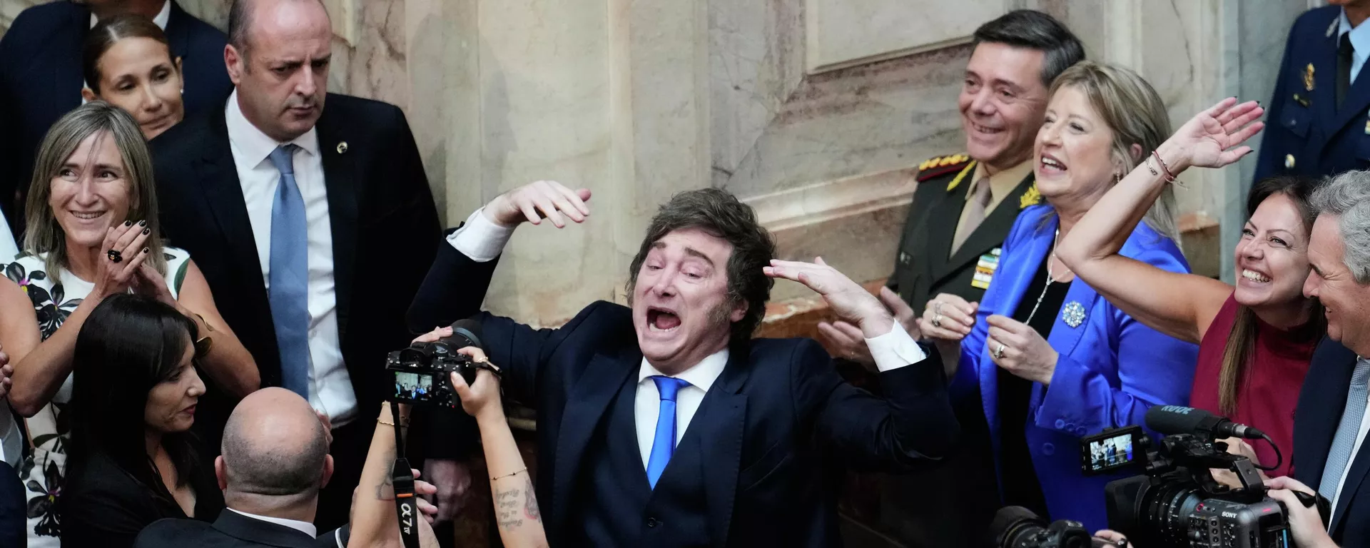 Javier Milei, presidente de Argentina - Sputnik Mundo, 1920, 03.03.2026