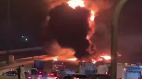 Un incendio se registró en la embajada del país norteamericano en la capital de Arabia Saudita, informaron las autoridades castrenses saudíes - Sputnik Mundo