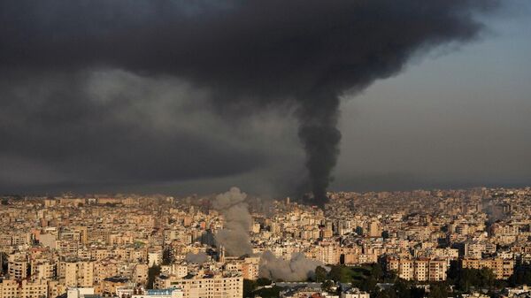 Ataque en Beirut, Líbano Ataque en Beirut, Líbano - Sputnik Mundo