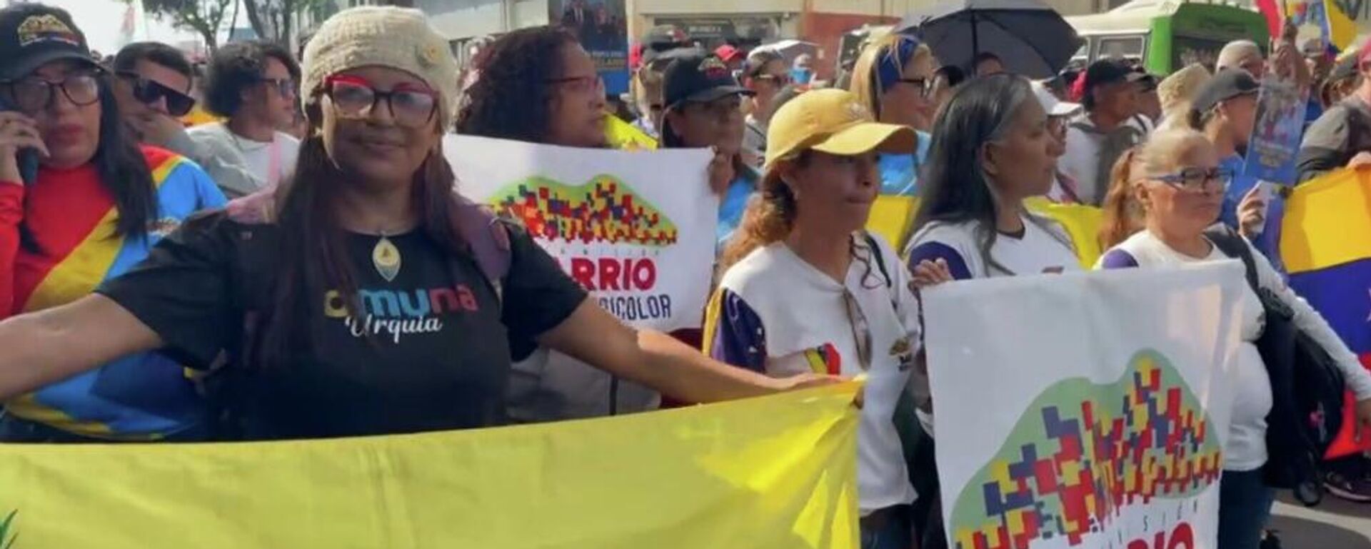 Miles de venezolanos salieron a las calles para exigir la liberación del presidente Nicolás Maduro. - Sputnik Mundo, 1920, 04.03.2026