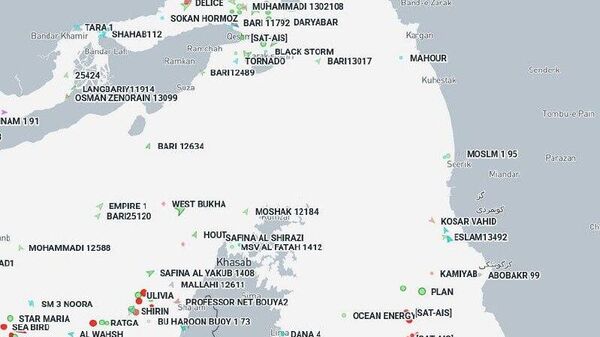 El estrecho de Ormuz se vacía en medio de la crisis en Oriente Medio El estrecho de Ormuz se vacía en medio de la crisis en Oriente Medio - Sputnik Mundo