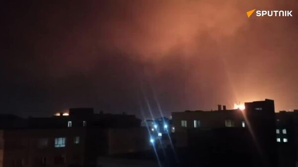Circulan imágenes de ataques aéreos israelíes sobre Teherán - Sputnik Mundo