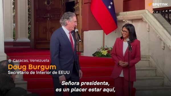 Secretario de Interior de EEUU afirma que las oportunidades de colaboración con Venezuela no tienen límites - Sputnik Mundo