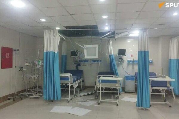 Los ataques de EEUU e Israel dañan un hospital en Irán - Sputnik Mundo