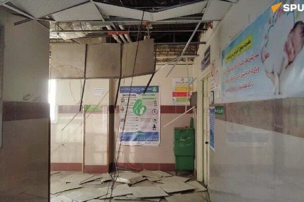 Los ataques de EEUU e Israel dañan un hospital en Irán - Sputnik Mundo