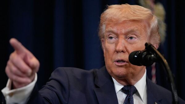 Donald Trump, presidente de EEUU - Sputnik Mundo