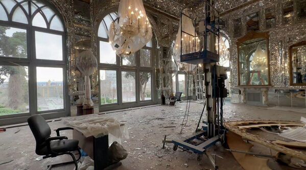 El palacio de Golestán, en Teherán, dañado tras los ataques aéreos de EEUU e Israel - Sputnik Mundo