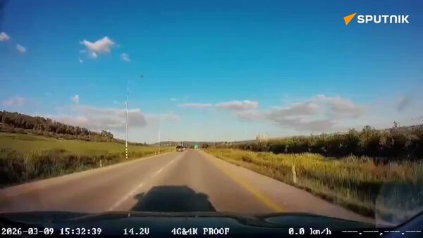 Difunden video de caída de misil de Hizbulá en una estación de comunicaciones de Israel - Sputnik Mundo