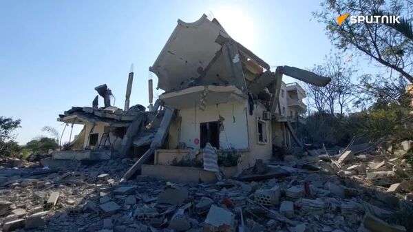 Documentan la devastación en el sur de Líbano - Sputnik Mundo