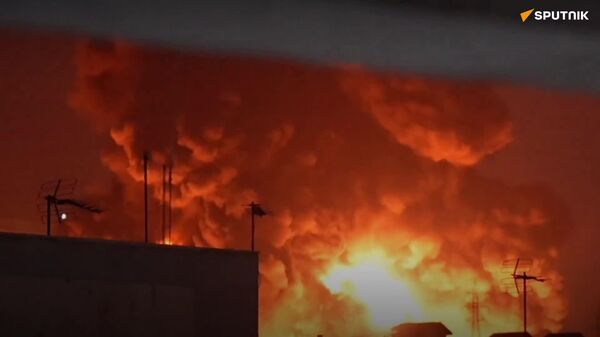 Los bombardeos israelíes causaron una lluvia altamente peligrosa - Sputnik Mundo