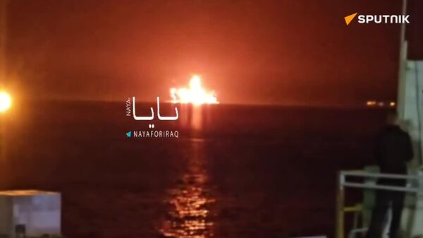 Reportan ataque contra un buque petrolero al sur de Irak - Sputnik Mundo