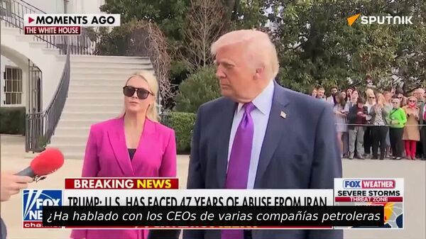 Trump invita a navegar por el estrecho de Ormuz pese a advertencias de Irán - Sputnik Mundo