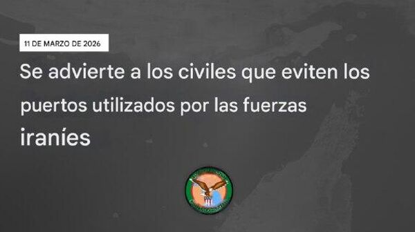 EEUU amenaza con atacar puertos civiles de Irán - Sputnik Mundo
