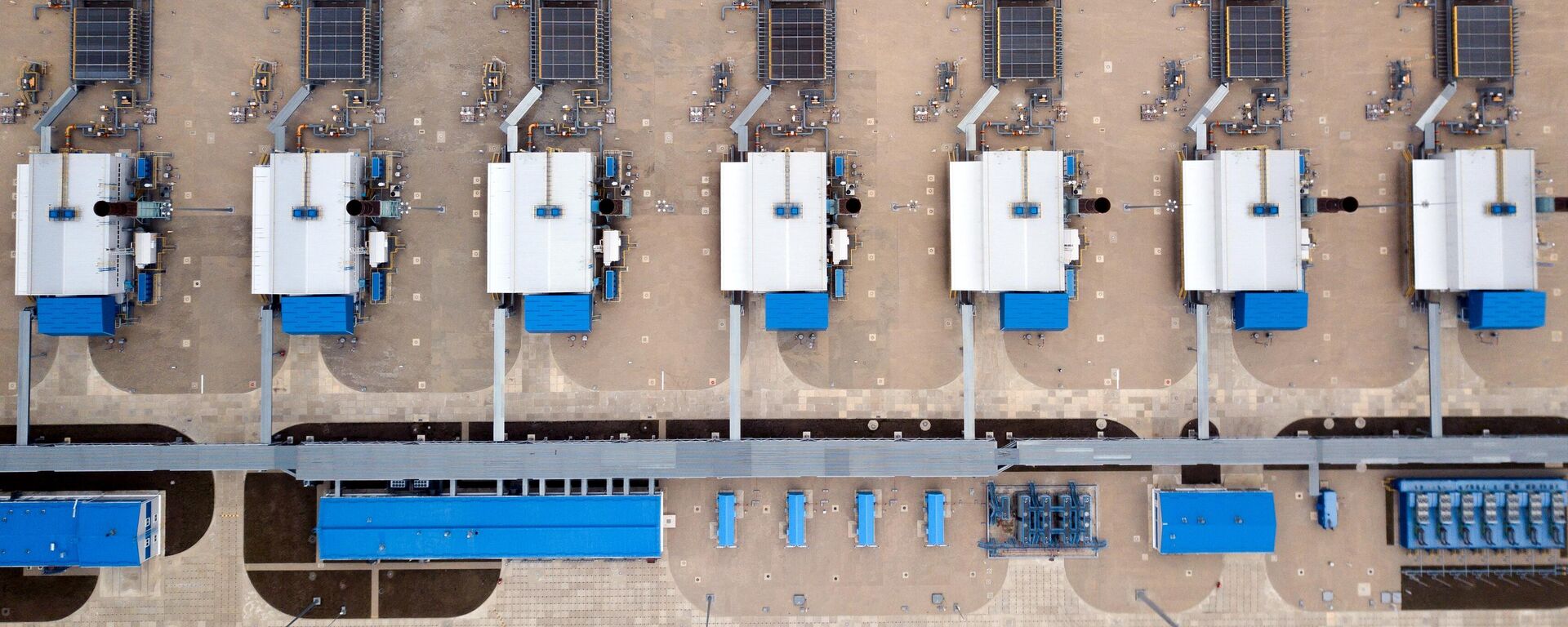 La estación compresora Russkaya en la localidad de Gai-Kodzor de la región rusa de Krasnodar. - Sputnik Mundo, 1920, 12.03.2026