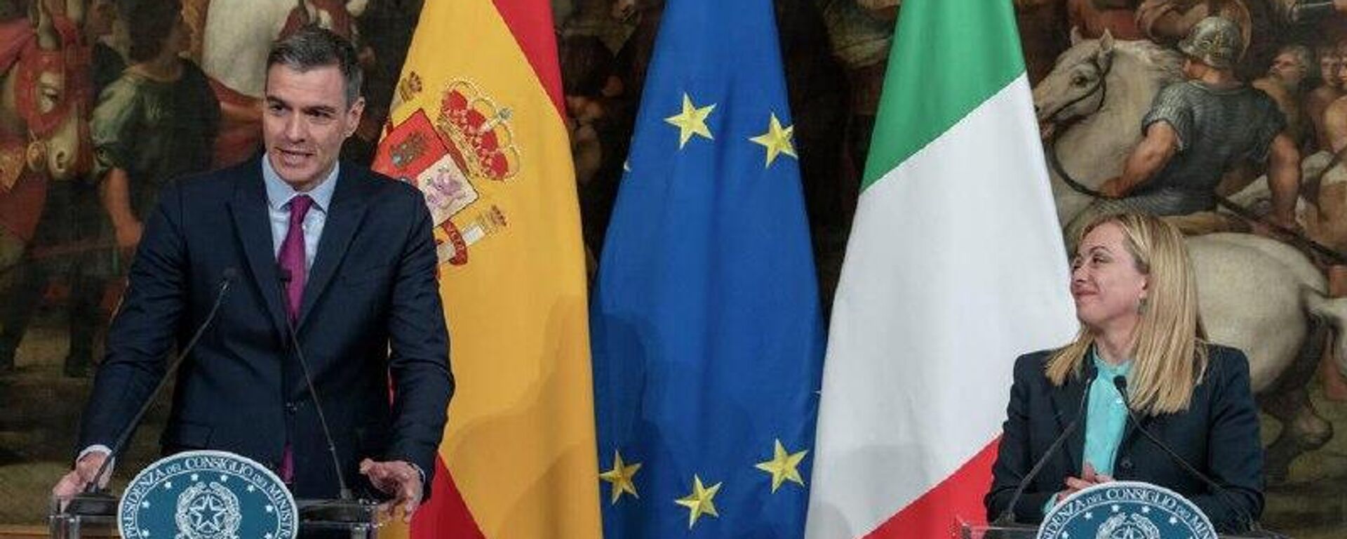 Madrid y Roma: las voces discordantes de la UE que plantan cara por Oriente Medio (Parte 1/Parte 2/Parte 3) - Sputnik Mundo, 1920, 12.03.2026