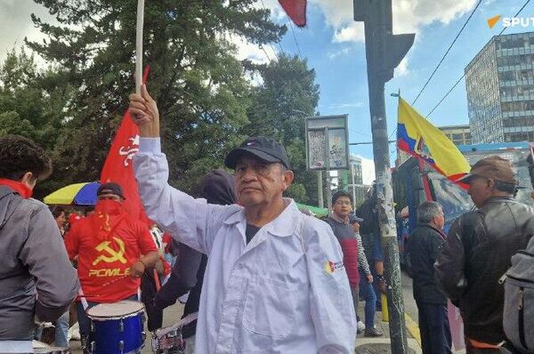 🪧 Protestan en Ecuador contra acuerdo para permitir jornadas laborales de hasta 10 horas al día - Sputnik Mundo
