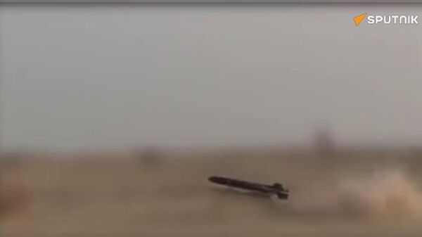 🪖 La Guardia Revolucionaria iraní difunde imágenes de lanzamientos de drones dirigidos contra objetivos estadounidenses en Oriente Medio, esto como parte de la oleada número 50 de la operación Promesa Verdadera IV - Sputnik Mundo
