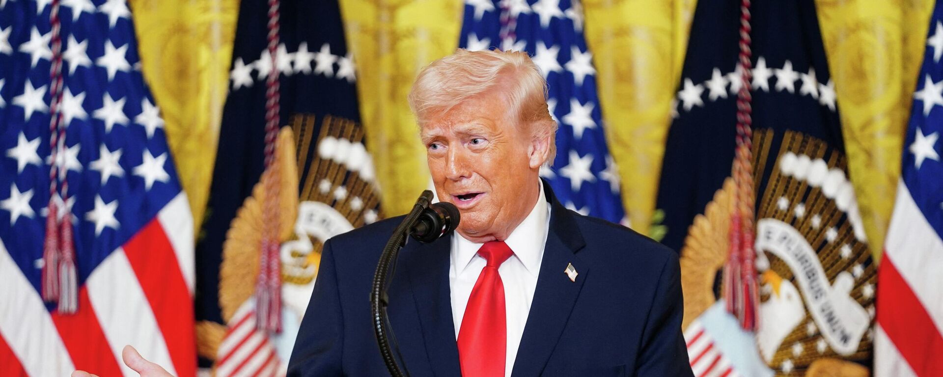 Donald Trump, presidente de EEUU - Sputnik Mundo, 1920, 15.03.2026