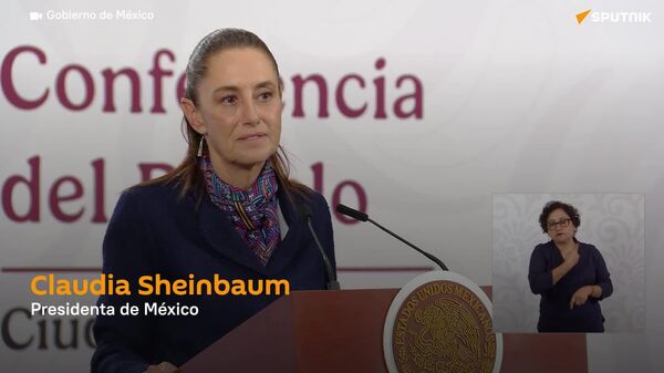 Sheinbaum reconoce a los maestros de México en medio de protestas - Sputnik Mundo