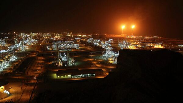 Refinerías de gas de South Pars, una instalación enérgica gigantesca compartida por Catar e Irán - Sputnik Mundo