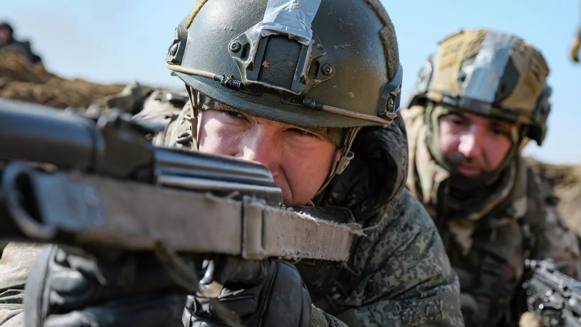 Soldados rusos en la zona de la operación militar especial Soldados rusos en la zona de la operación militar especial - Sputnik Mundo, 1920, 20.03.2026